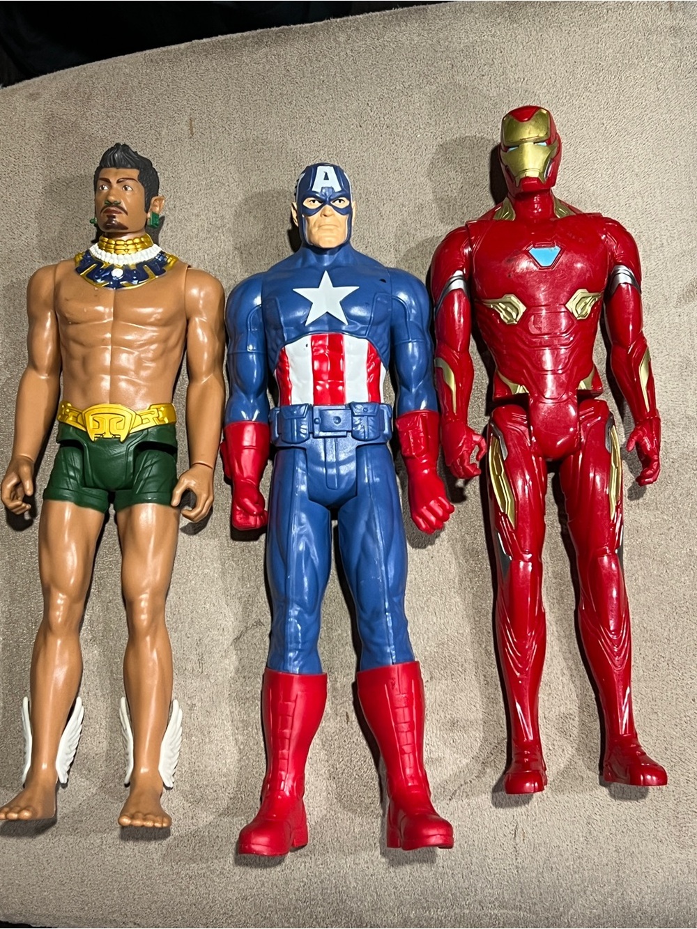 Marvel Avengers titans 12”  Figures - Captain America & Iron Man 8 Namor